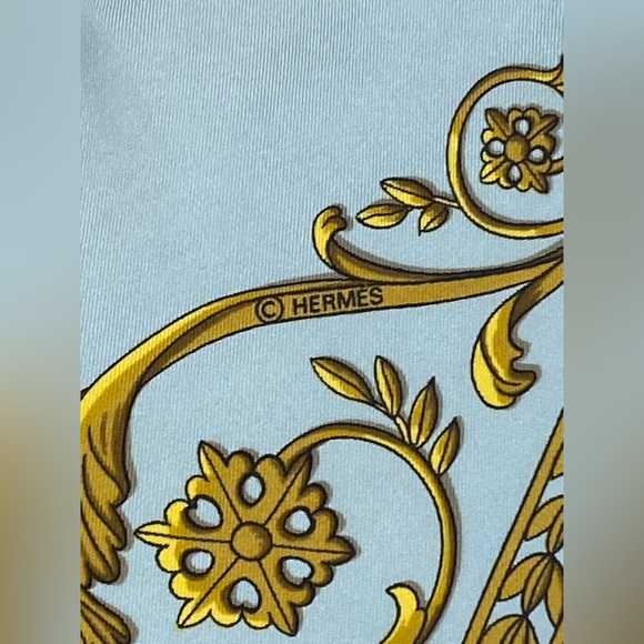 Hermes Vinatge Scarf La Promenade De Longcgamps Carre 90 Ledoux - Picture 3 of 16